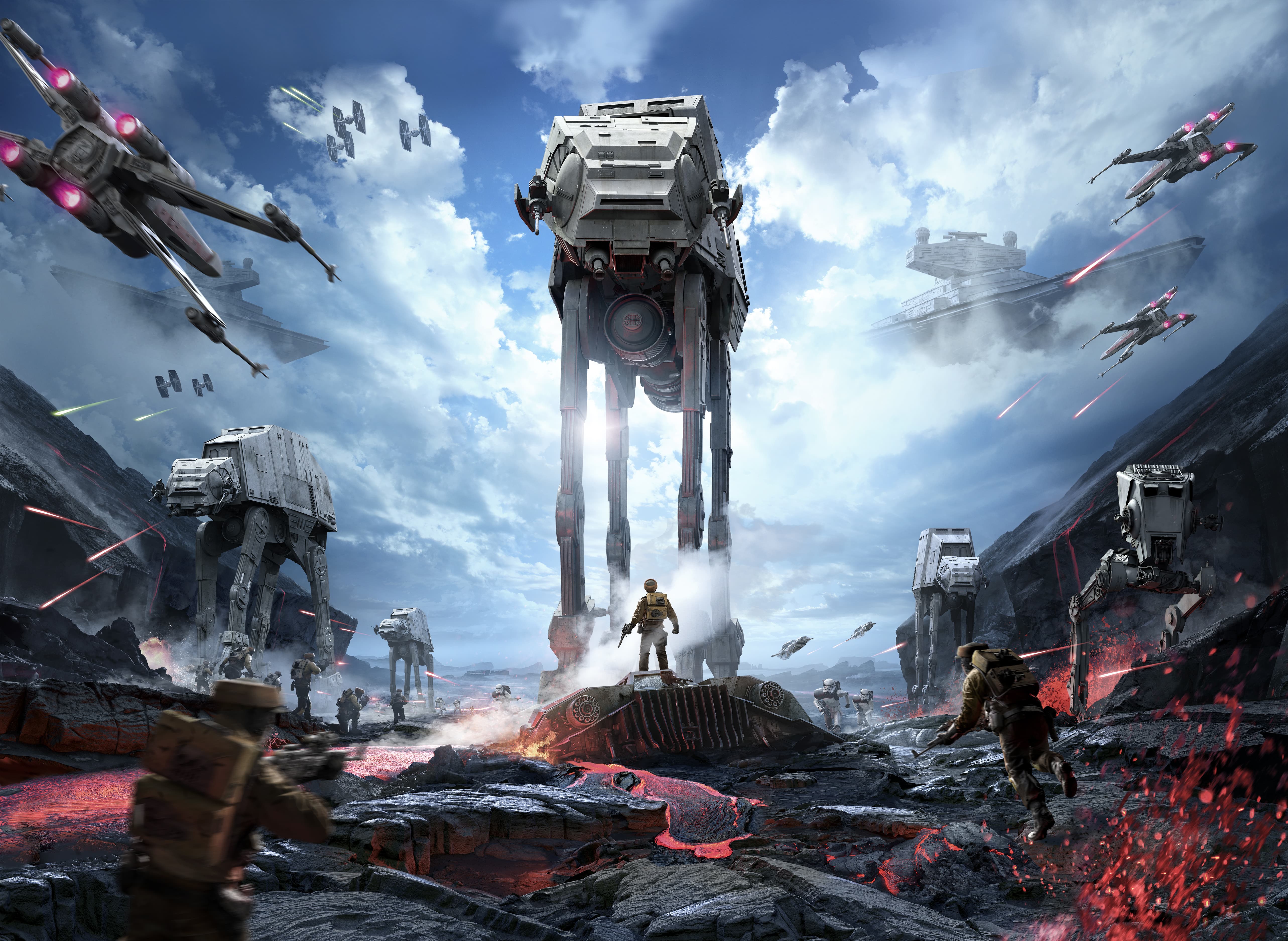 star wars tablet wallpaper,action adventure game,mecha,strategy video game,cg artwork,pc game