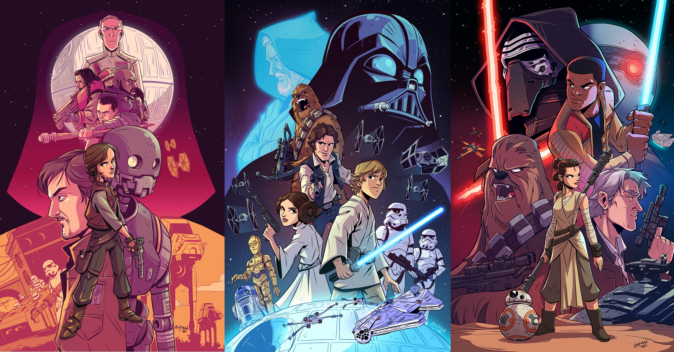 fondo de pantalla de dibujos animados de star wars,personaje de ficción,ilustración,ficción,historietas,dibujos animados