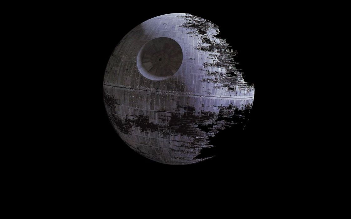star wars death star wallpaper,moon,light,astronomical object,celestial event,atmosphere