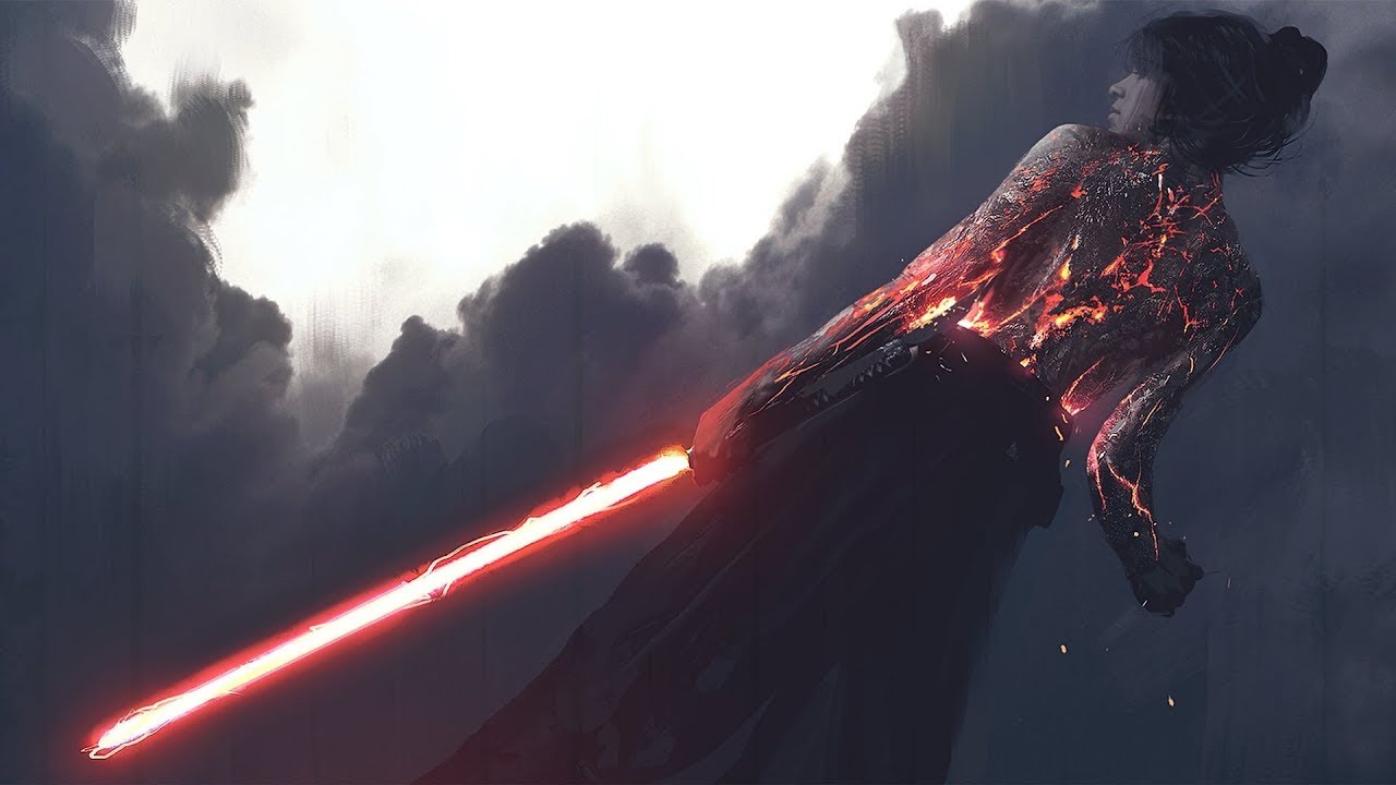 star wars fan art wallpaper,geological phenomenon,sky,screenshot,fictional character,pc game