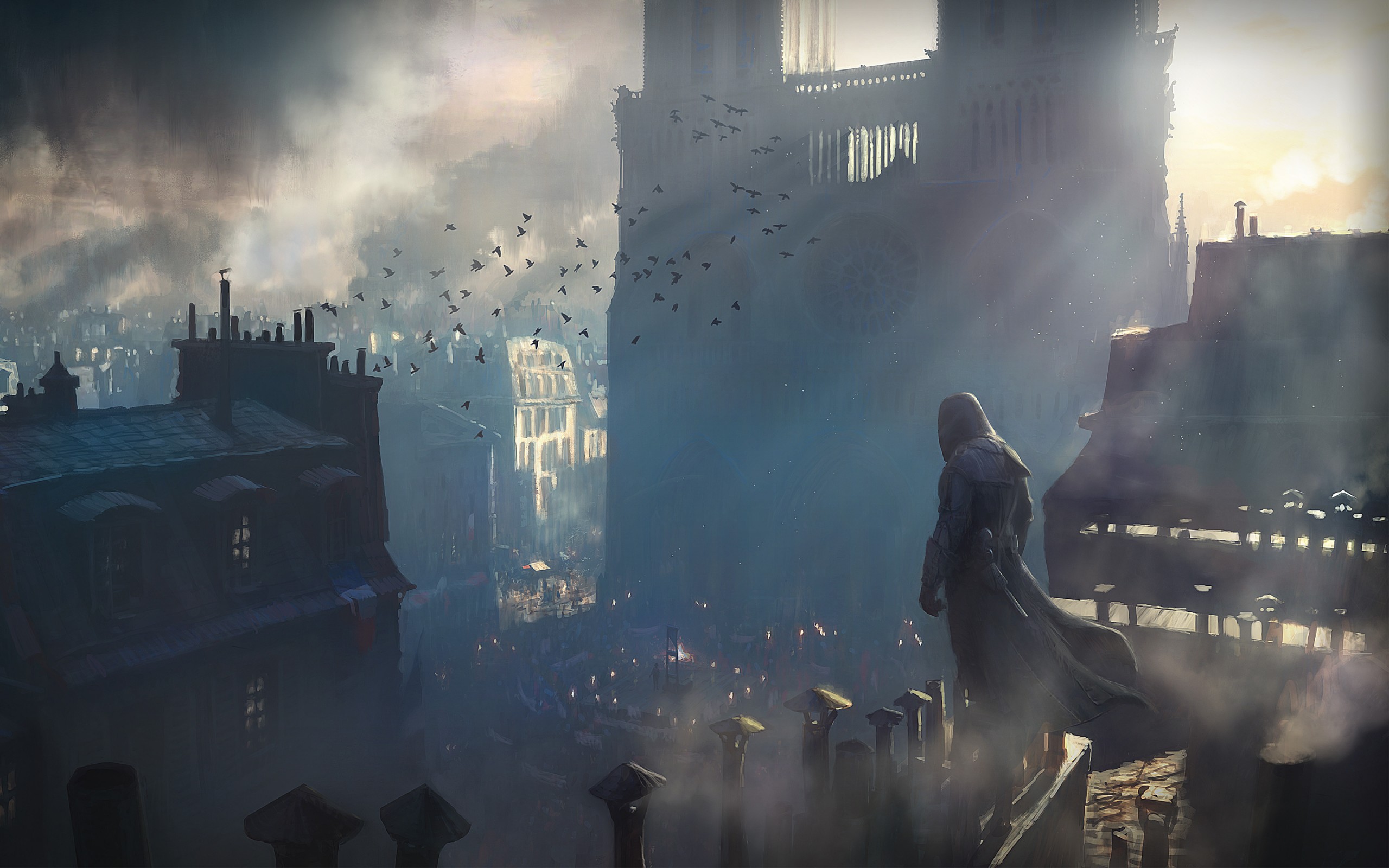 assassin's creed unity wallpaper hd,action adventure game,batman,pc game,strategy video game,games