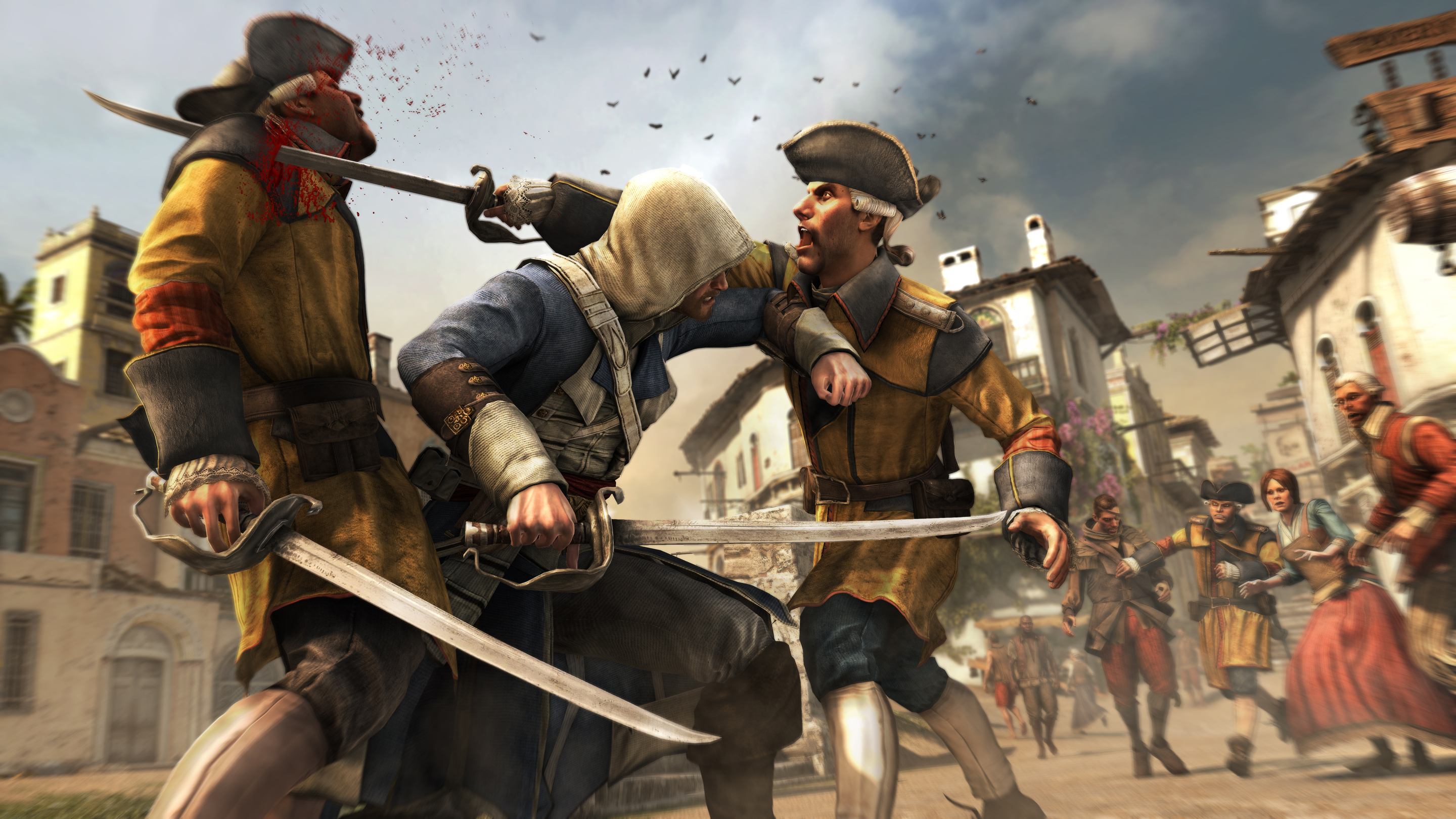 ac4 wallpaper,action adventure game,strategy video game,pc game,conquistador,battle