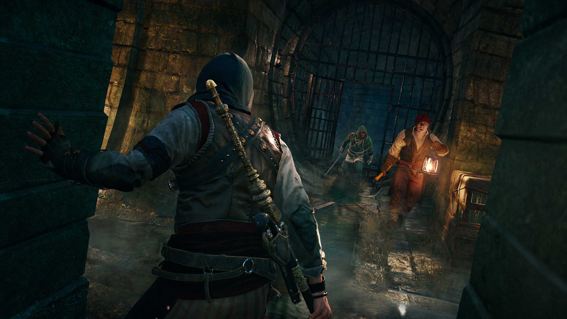 assassin's creed unity wallpaper hd,action adventure game,pc game,screenshot,adventure game,shooter game