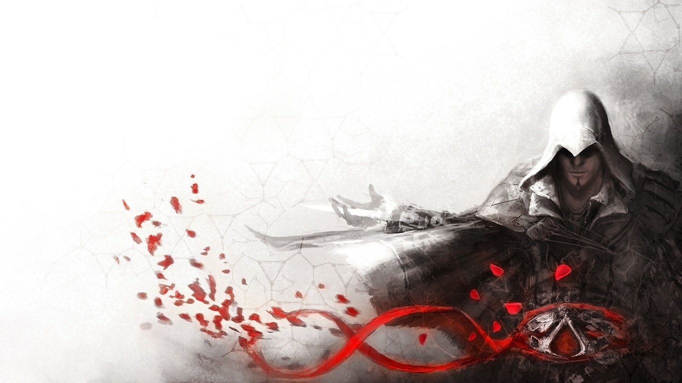 wallpaper of assassin creed,red,illustration,graphic design,fictional character,carmine