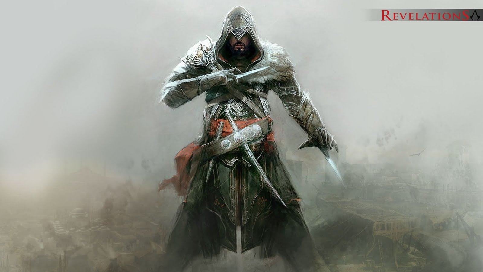 assassin's creed revelations wallpaper,armour,games,pc game,warlord,cg artwork