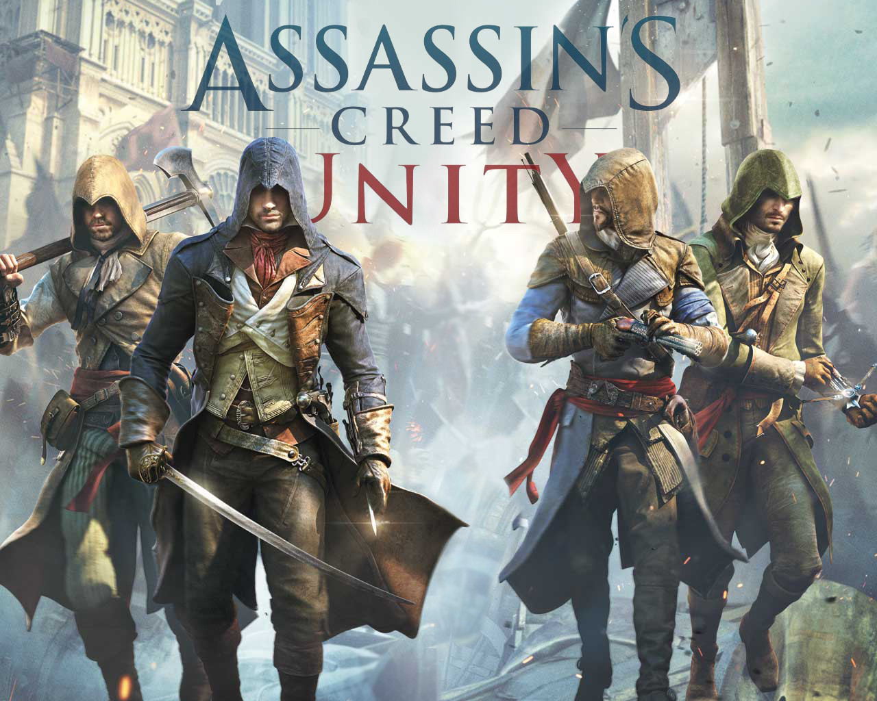 ac unity wallpaper,action adventure game,strategy video game,pc game,movie,games