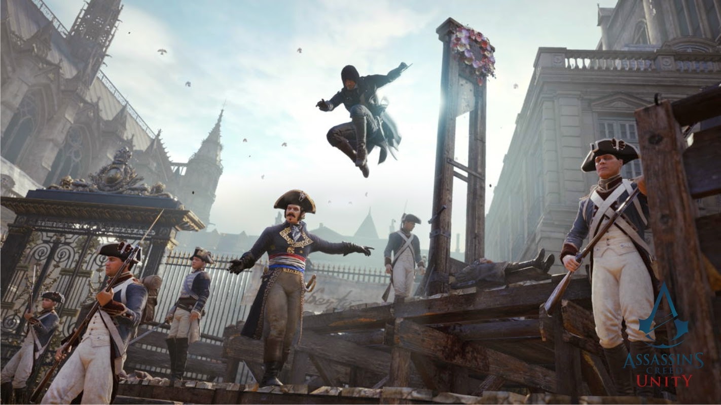 ac unity wallpaper,action adventure game,pc game,adventure game,games,screenshot