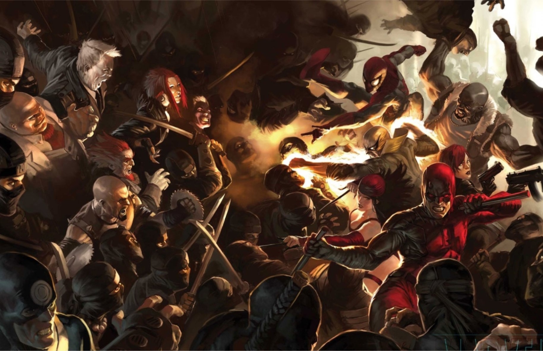 marvel defenders wallpaper,crowd,battle,rebellion,strategy video game,event