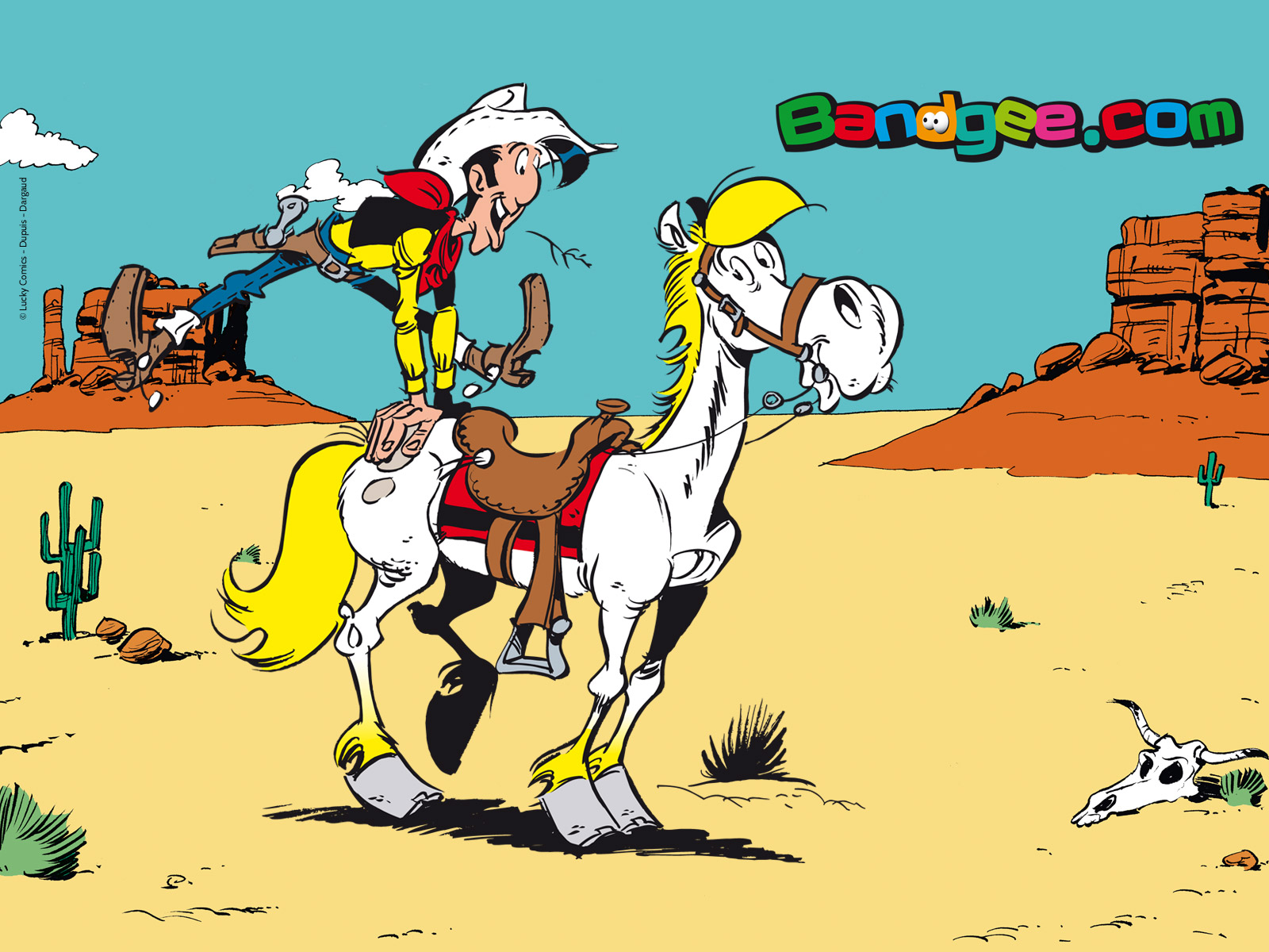 lucky luke wallpaper,cartoon,camel,camelid,animated cartoon,illustration