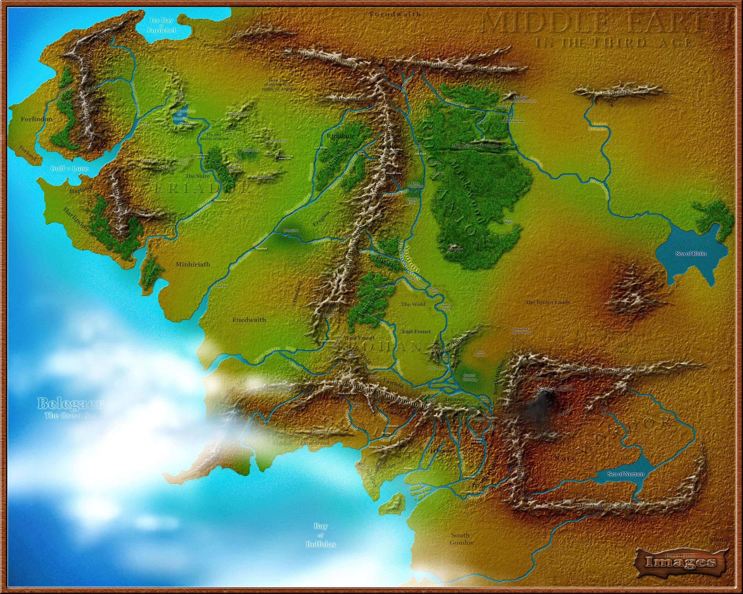 carta da parati mappa della terra di mezzo,carta geografica,atlante,mondo