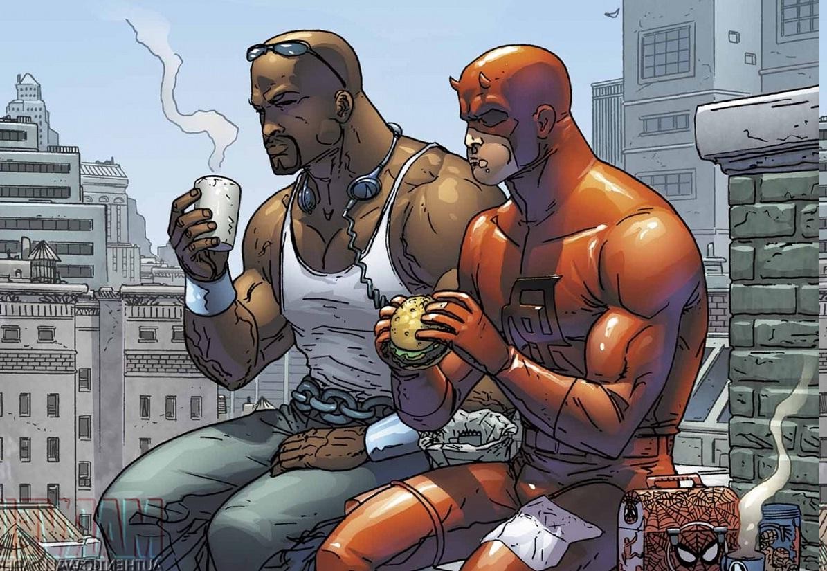 luke cage wallpaper,cartoon,fictional character,comics,fiction,superhero