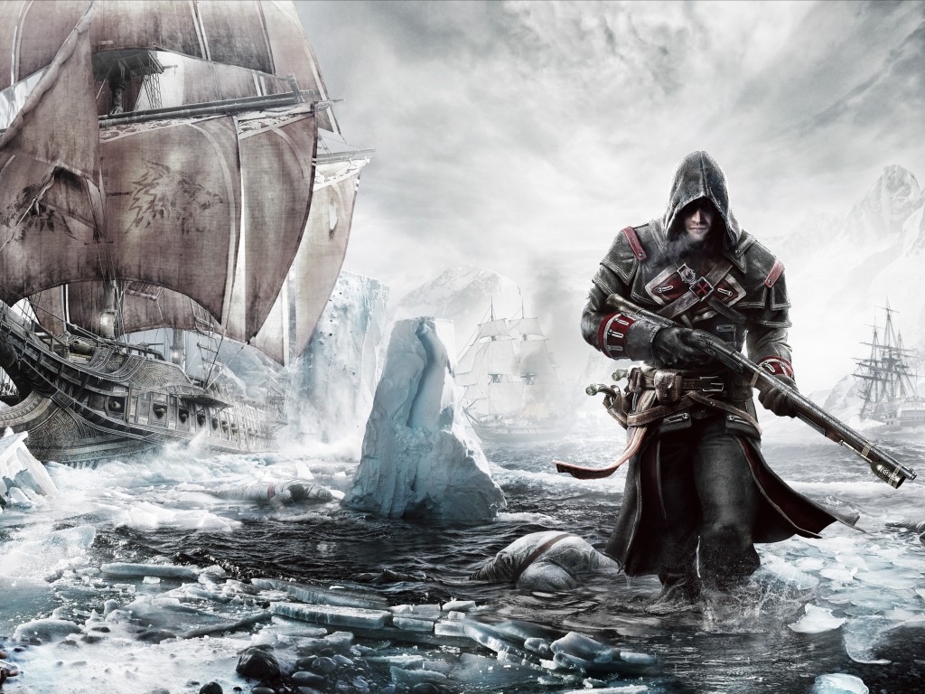 assassins creed rogue wallpaper,illustration,cg artwork,action adventure game,games,pc game