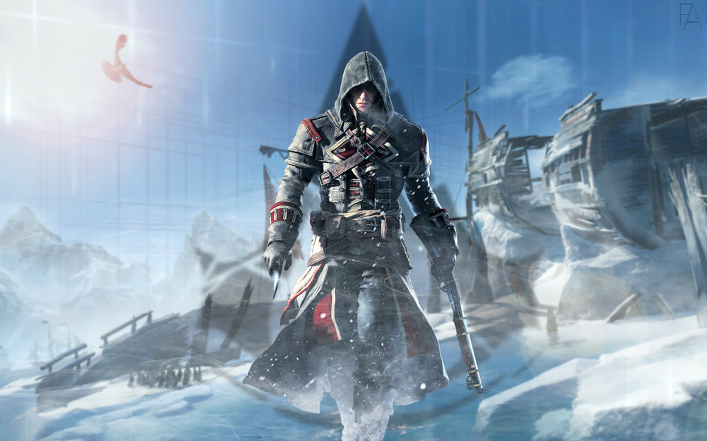assassins creed rogue wallpaper,action adventure game,pc game,cg artwork,games,strategy video game