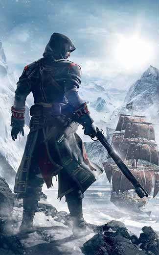 assassins creed rogue wallpaper,action adventure game,games,fictional character,cg artwork,pc game