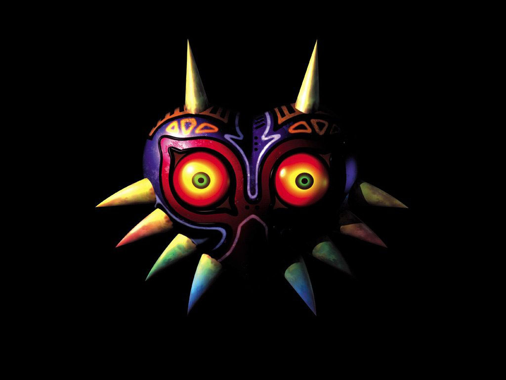 zelda majoras mask wallpaper,darkness,graphic design,illustration,art,graphics