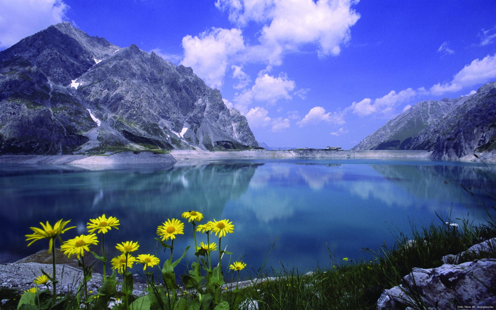 vedi wallpaper hd,paesaggio naturale,natura,montagna,corpo d'acqua,riflessione