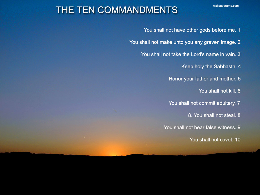 10 commandments wallpaper,sky,text,natural landscape,horizon,atmosphere