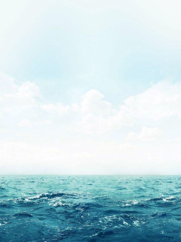 아이 패드 미니 배경 tumblr,물줄기,바다,수평선,하늘,대양