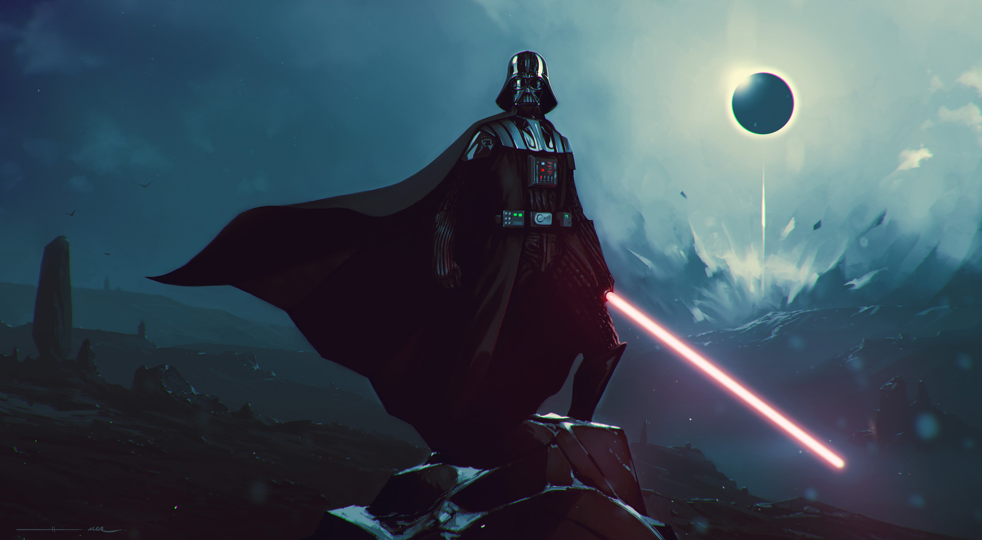 darth vader android wallpaper,darth vader,erfundener charakter,cg kunstwerk,illustration,superschurke