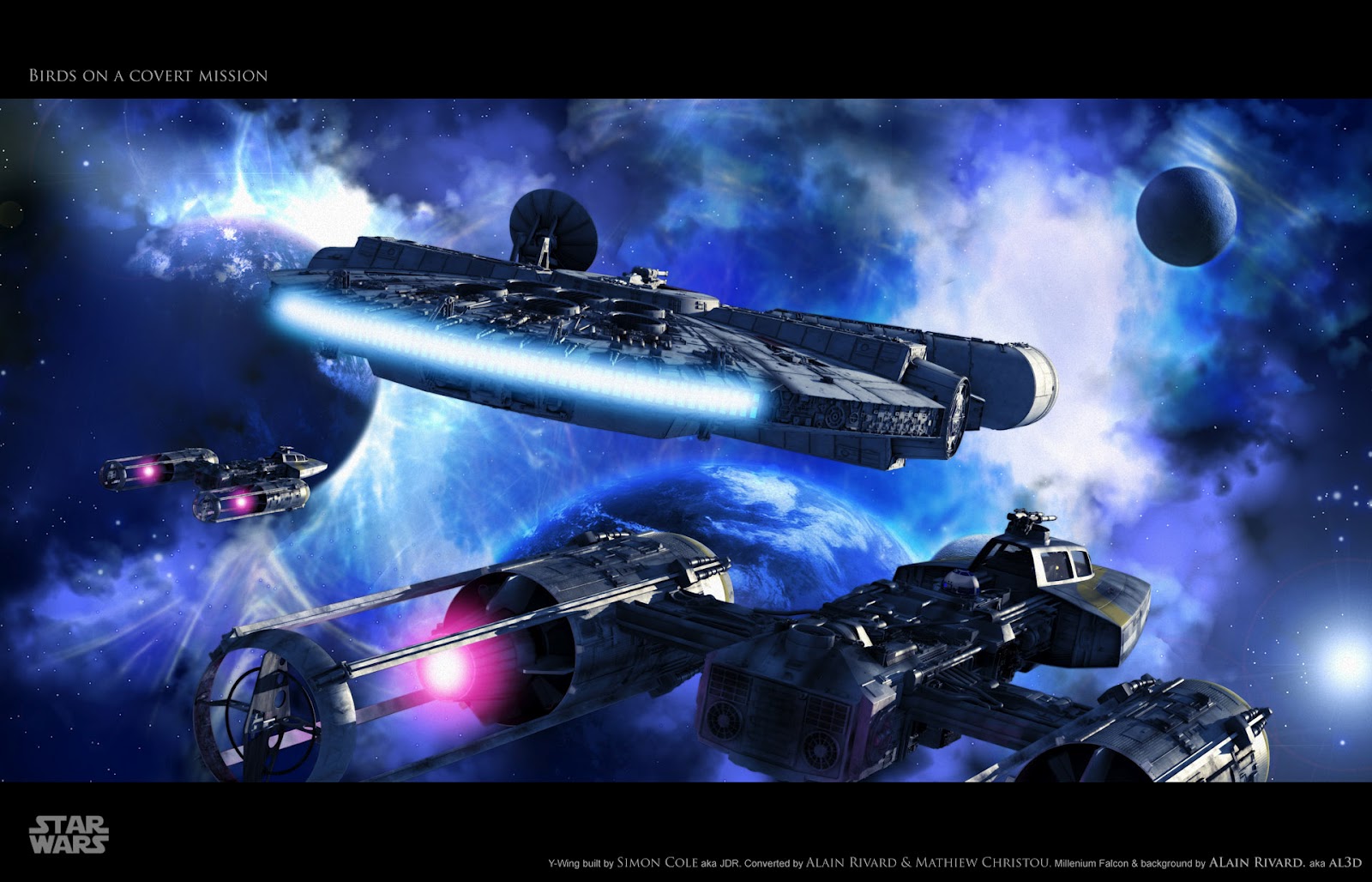 star wars laptop wallpaper,action adventure spiel,spiele,cg kunstwerk,platz,digitales compositing