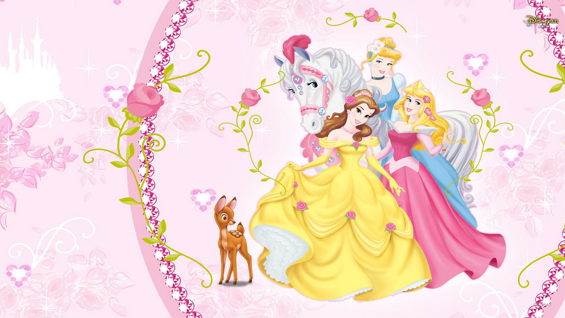 princess background wallpaper,cartoon,illustration,fictional character,art,doll