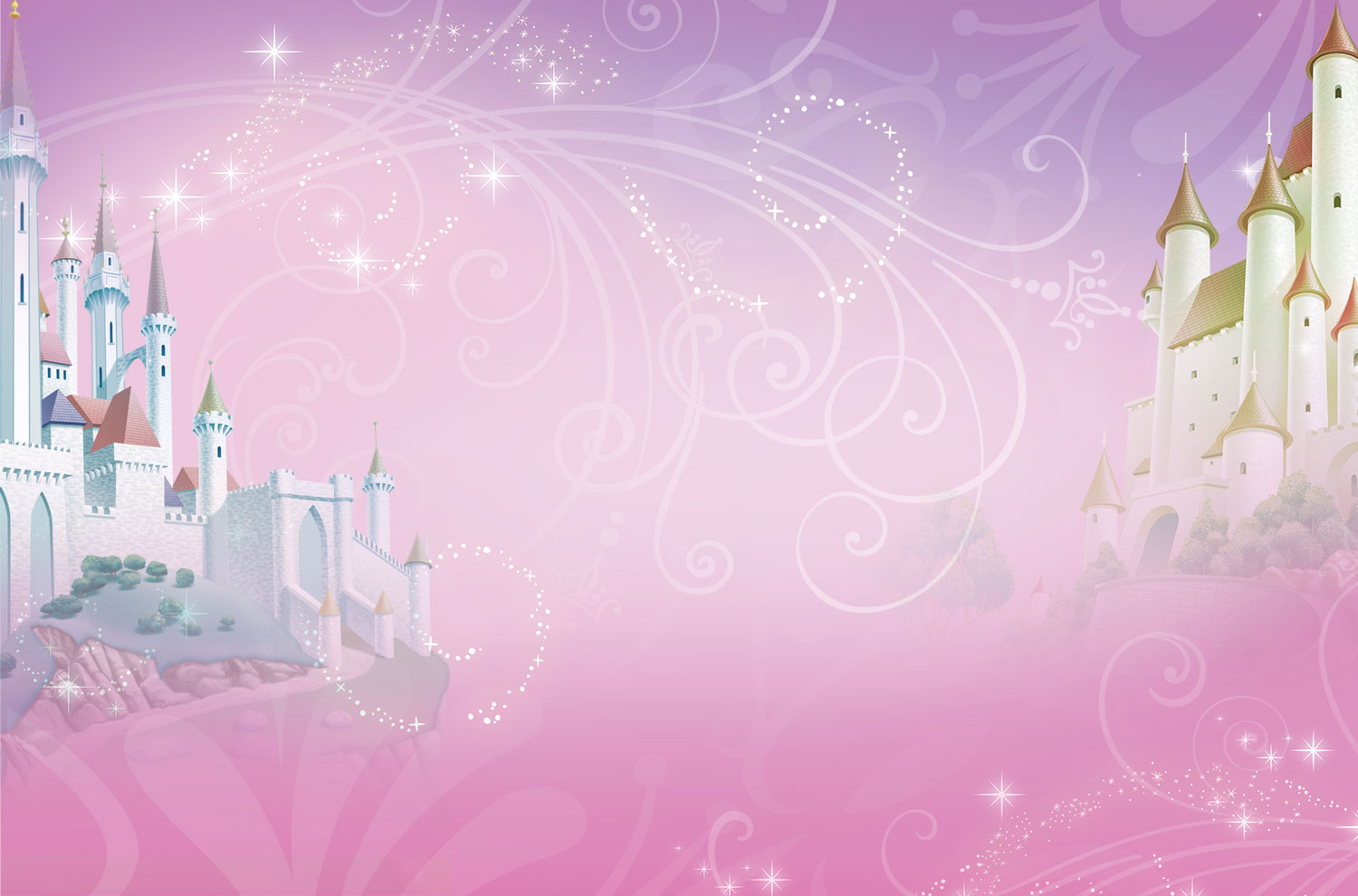 princess background wallpaper,pink,spring,illustration,tree,wallpaper