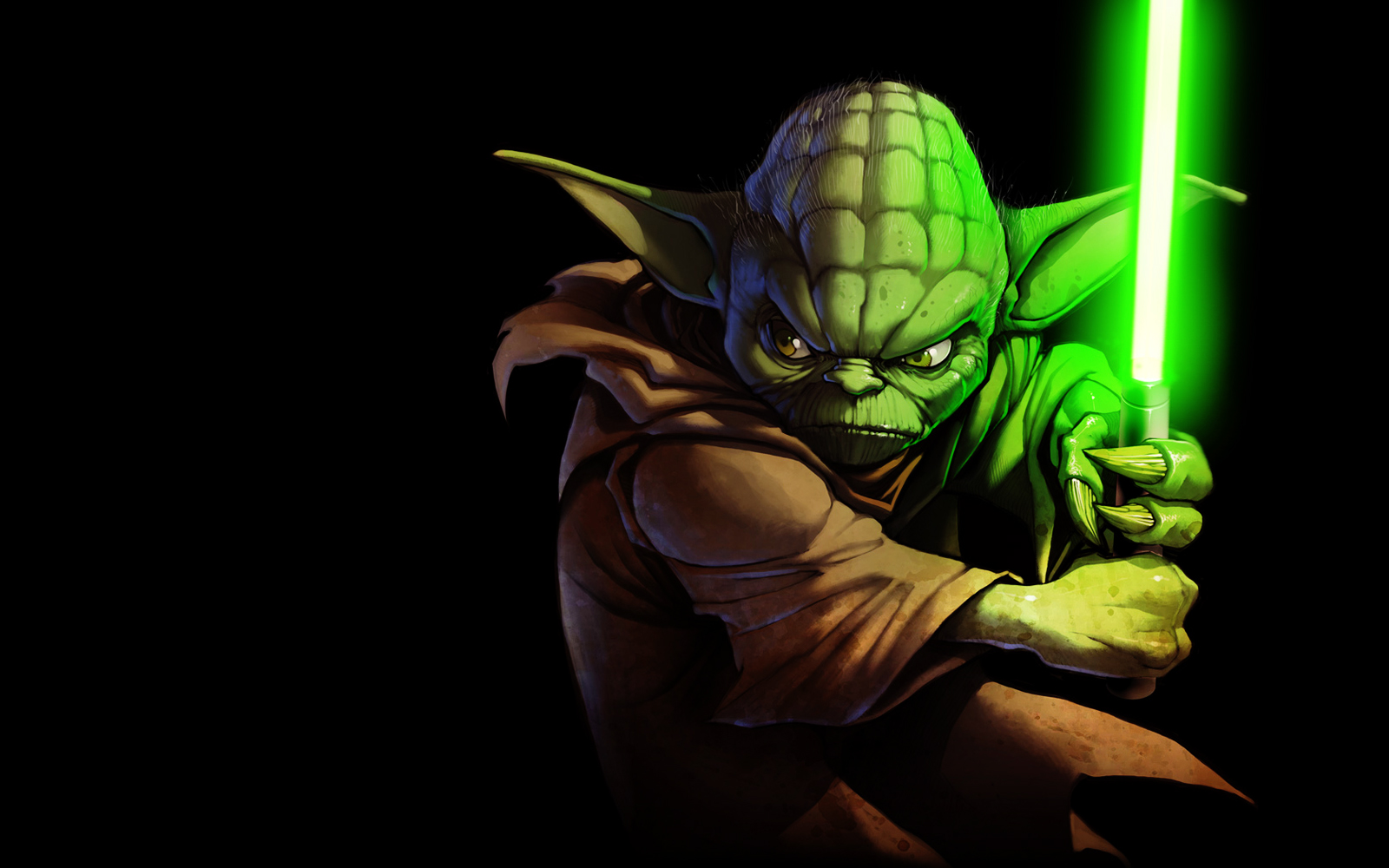 yoda iphone wallpaper,fictional character,yoda,superhero,cg artwork,illustration