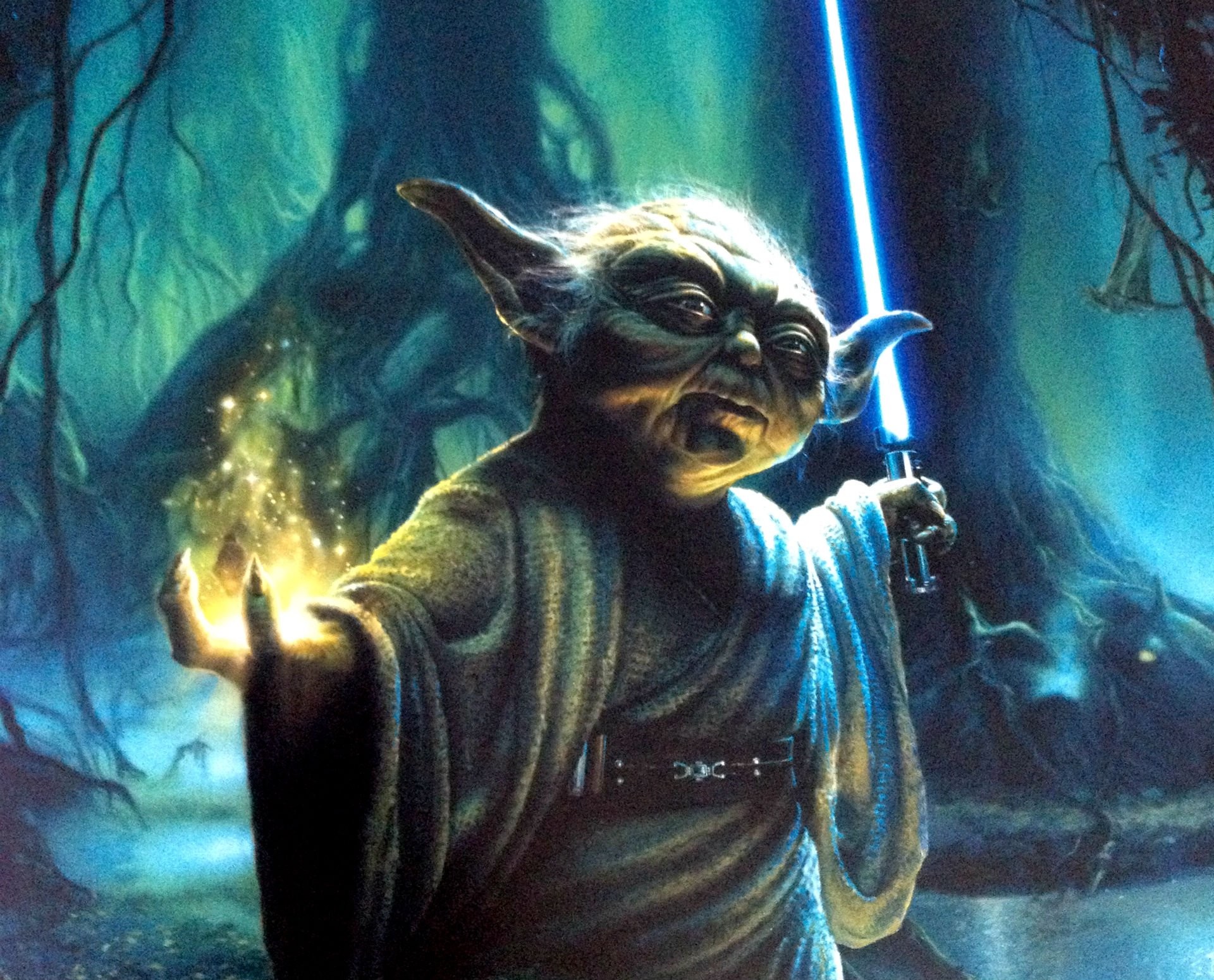 yoda iphone wallpaper,yoda,fictional character,fiction,cg artwork