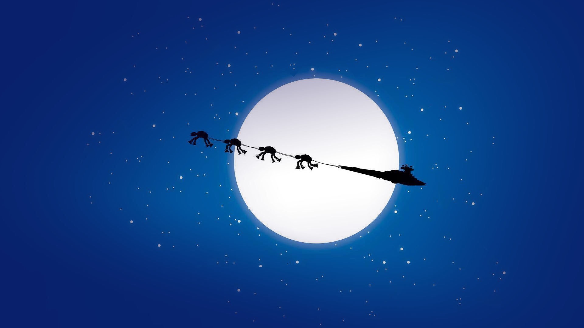 star wars christmas wallpaper,sky,blue,atmosphere,daytime,outer space