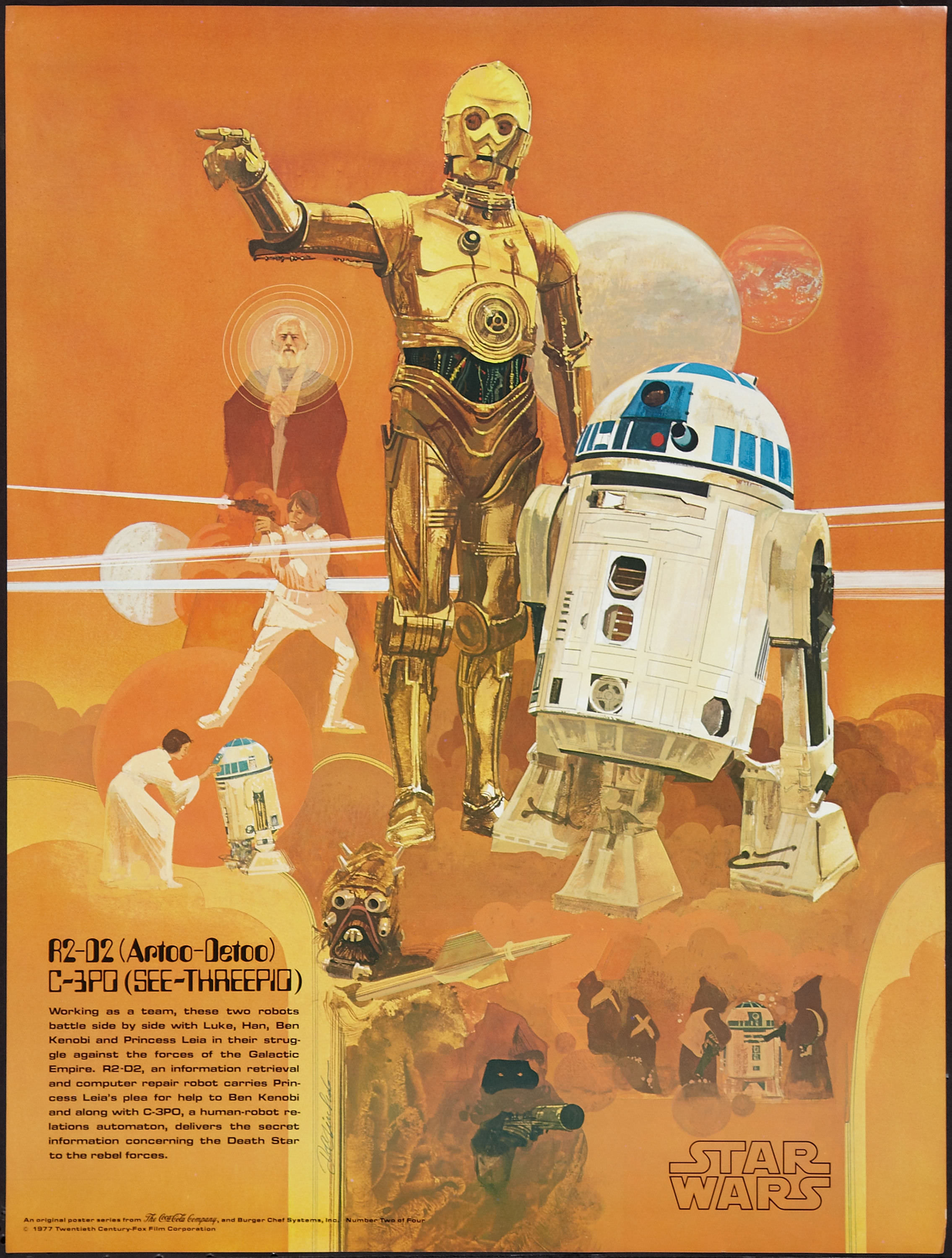 Vintage Star Wars Wallpaper R2 D2 C 3po Boba Fett Fictional Character Poster 4694 Wallpaperuse