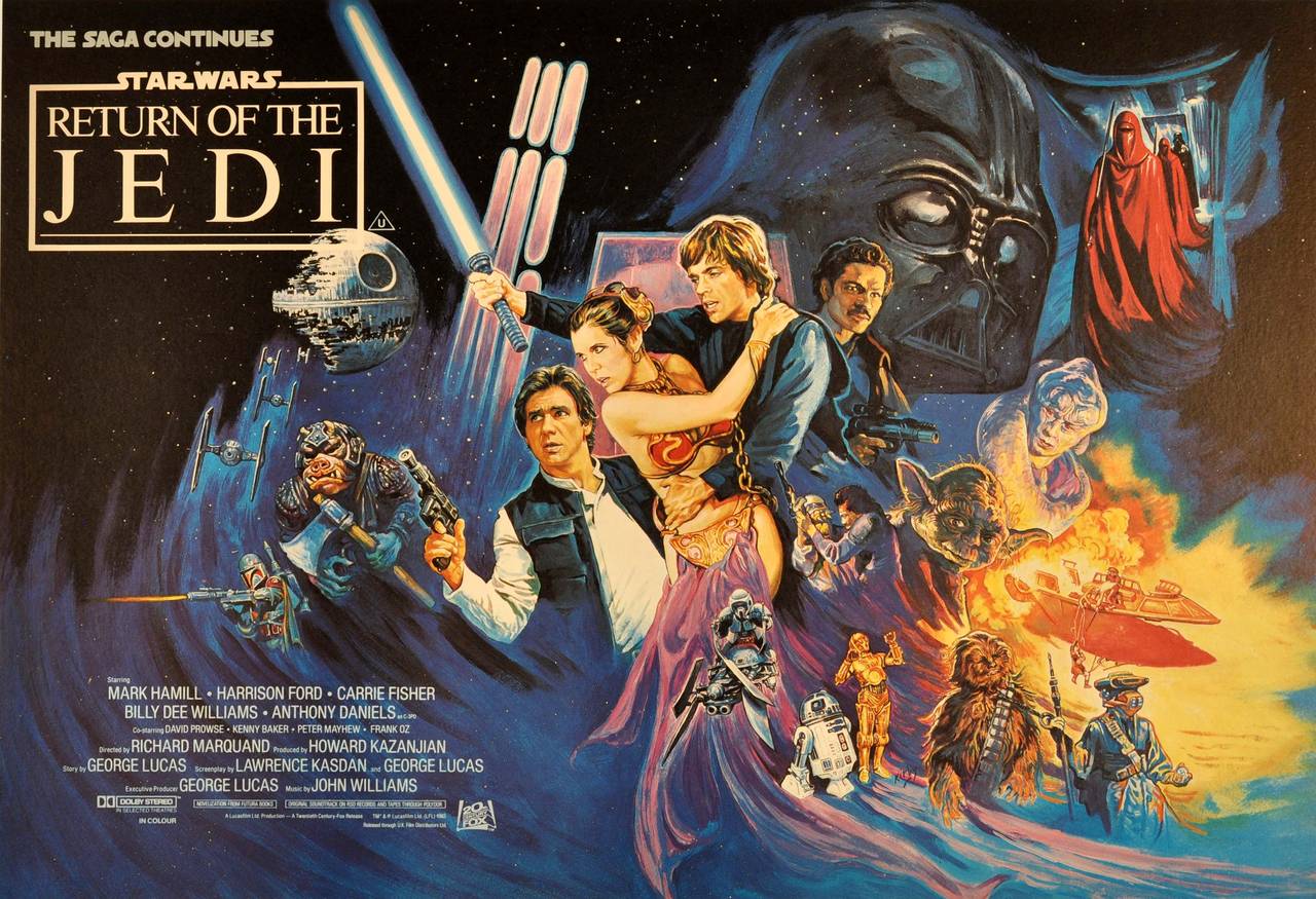 fond d'écran vintage star wars,affiche,illustration,oeuvre de cg,film,mythologie