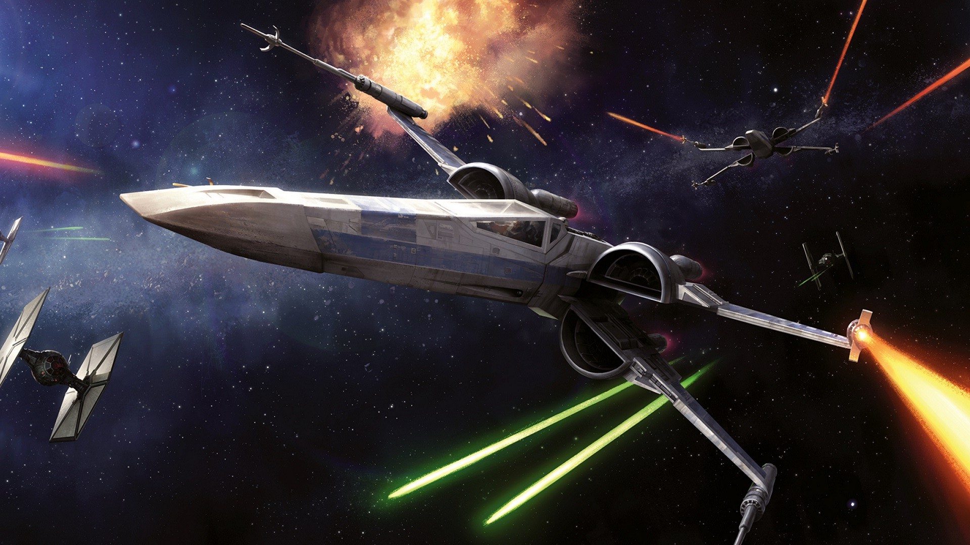 star wars space wallpaper,outer space,strategy video game,space,spacecraft,vehicle