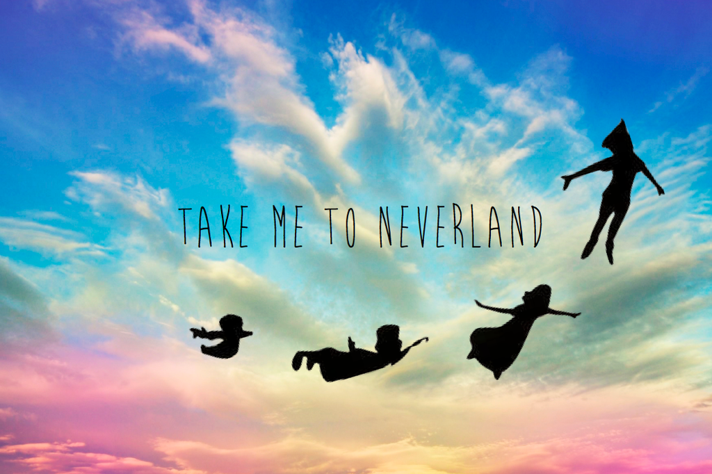 neverland wallpaper,people in nature,sky,friendship,happy,love
