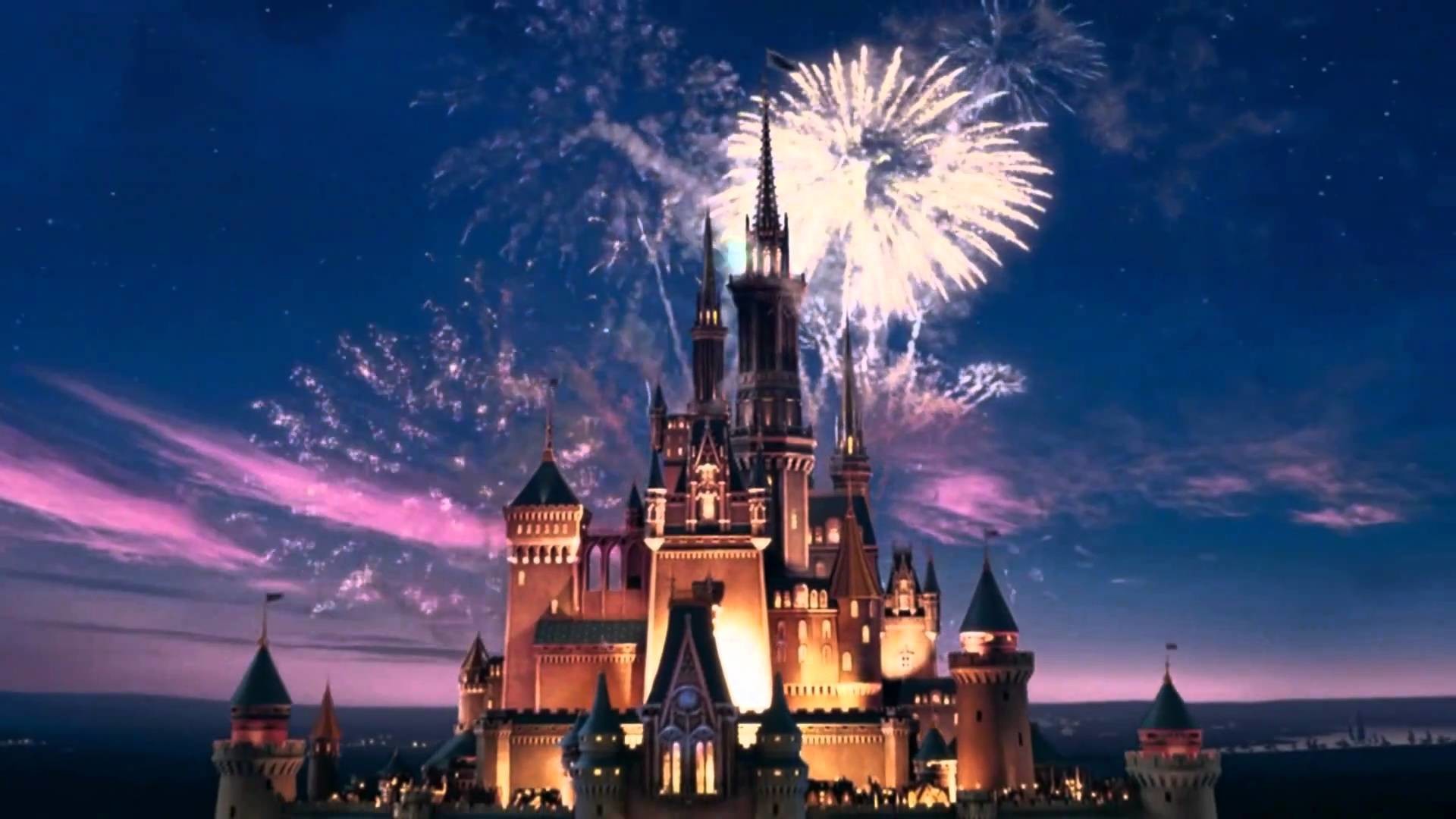 walt disney wallpaper hd,il mondo di walt disney,fuochi d'artificio,parco divertimenti,cielo,parco