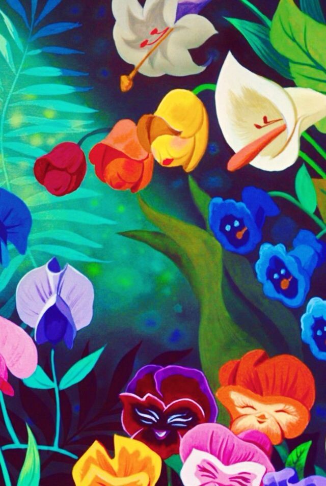 wallpapers de disney,flower,plant,organism,art,painting