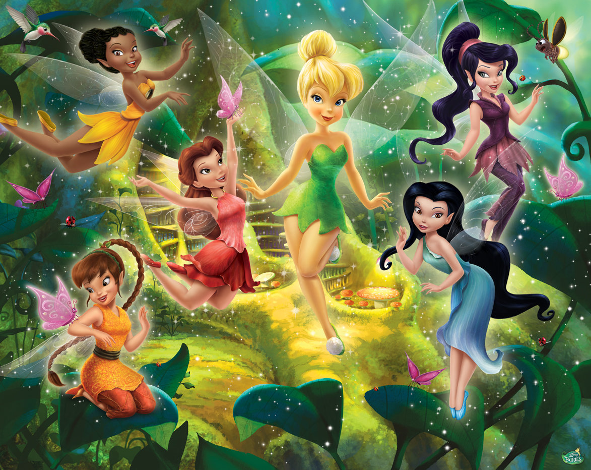 disney fairies wallpaper,animierter cartoon,erfundener charakter,karikatur,animation,mythische kreatur