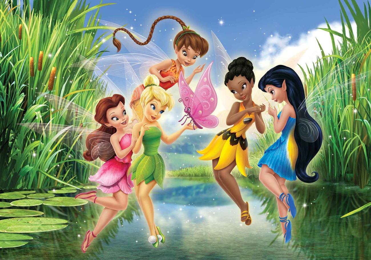 disney fairies wallpaper,animierter cartoon,karikatur,illustration,animation,spaß