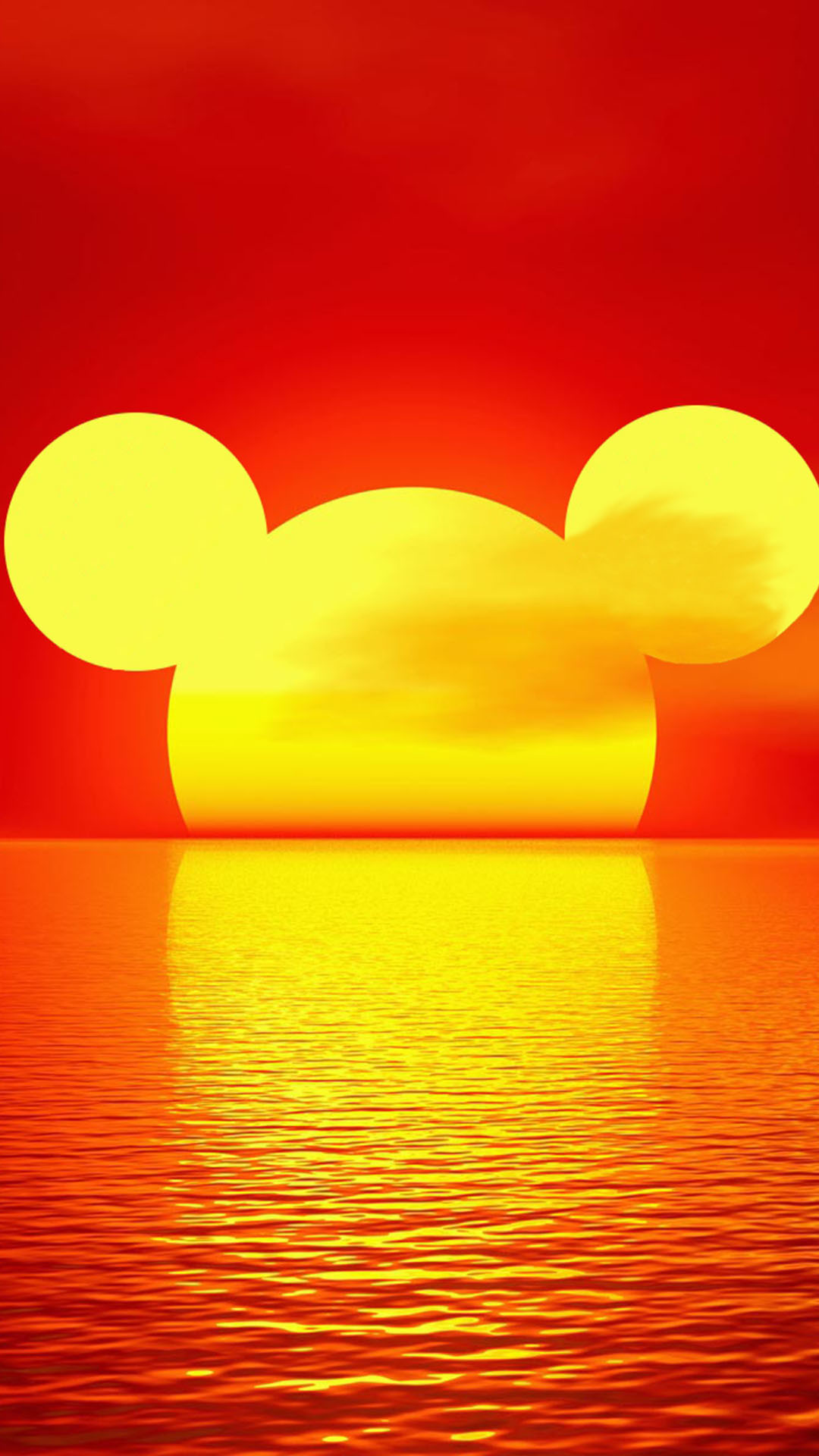 simpatici sfondi disney per iphone,giallo,rosso,arancia,amore,cuore