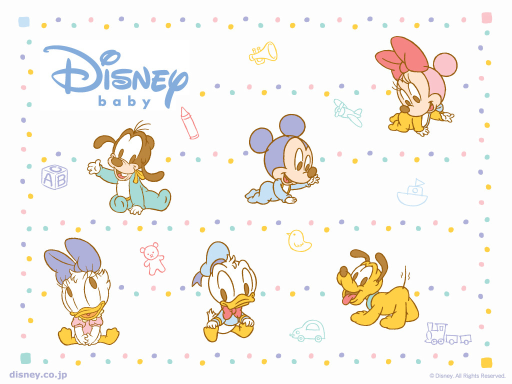 disney baby wallpaper,texto,dibujos animados,clipart,papel de regalo,ilustración