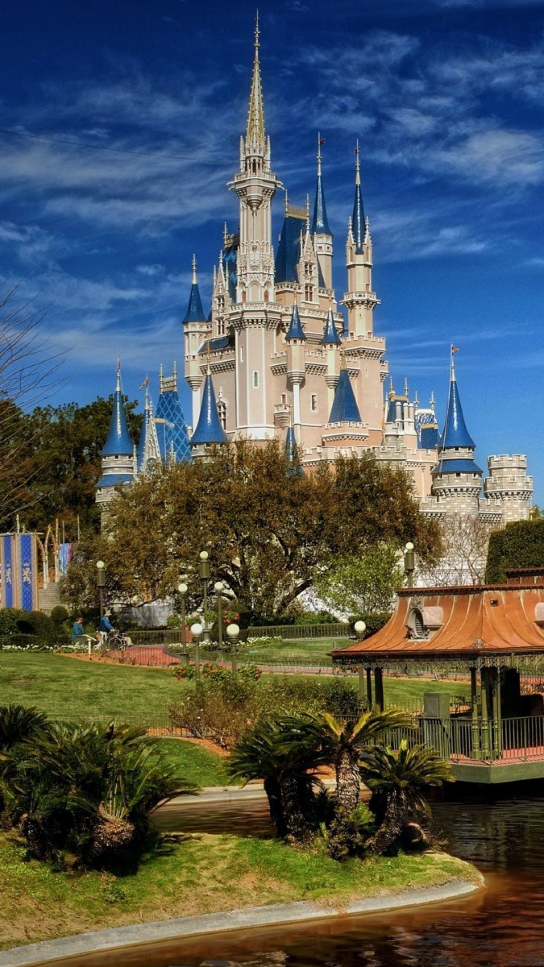 walt disney world wallpaper,walt disney world,vergnügungspark,schloss,die architektur,park