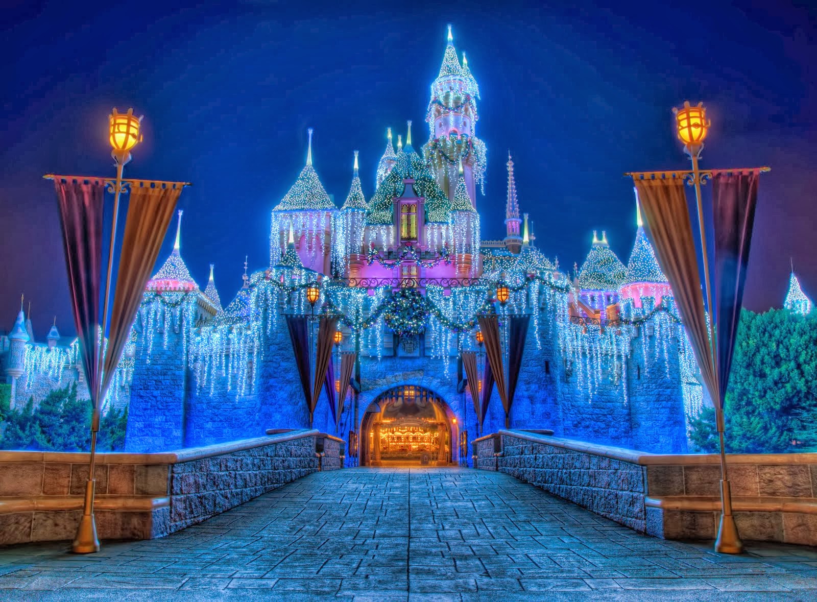 disney themed wallpaper,landmark,architecture,building,night,sky