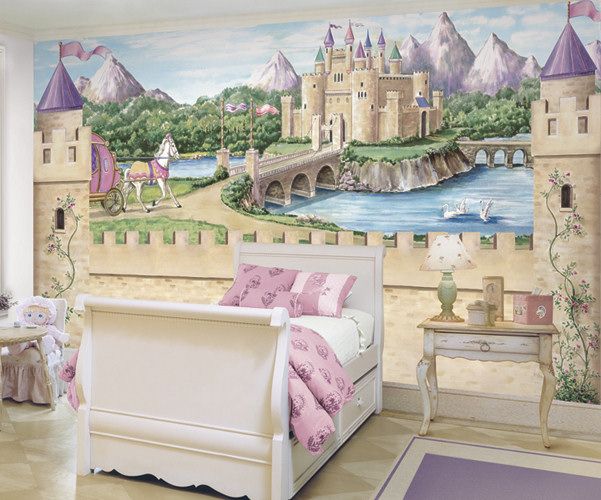 디즈니 월페이퍼,벽화,벽,방,수채화 물감,분홍