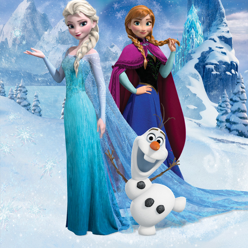 disney wallpaper for walls,snow,cartoon,doll,animated cartoon,winter