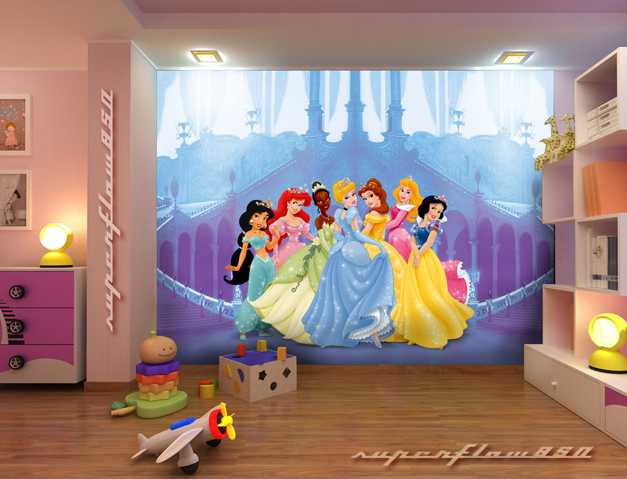 Disney Character Wall Murals- WallpaperUse