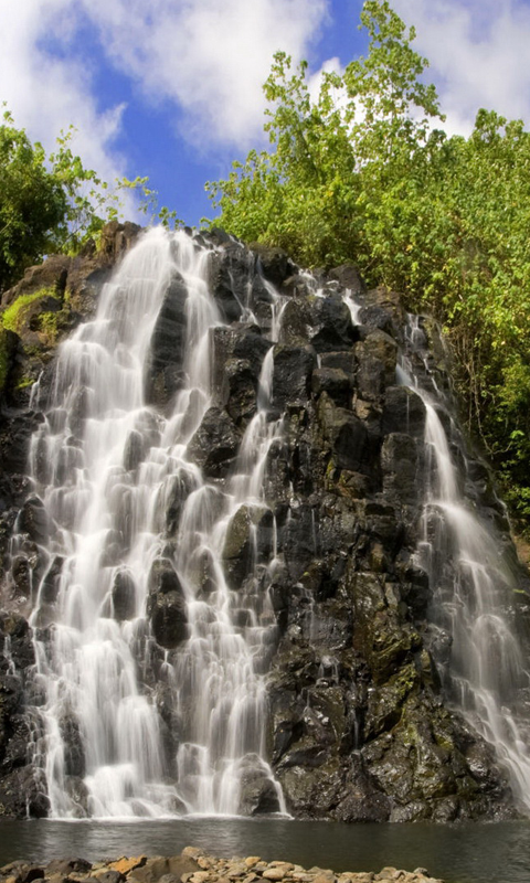 android用480x800 hdの壁紙,滝,水資源,自然の風景,水域,自然