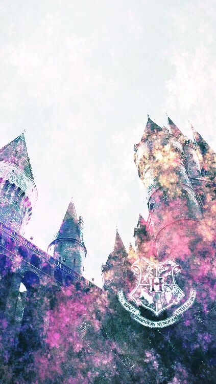 wallpaper do harry potter,pink,illustration,sky,architecture,graphic design