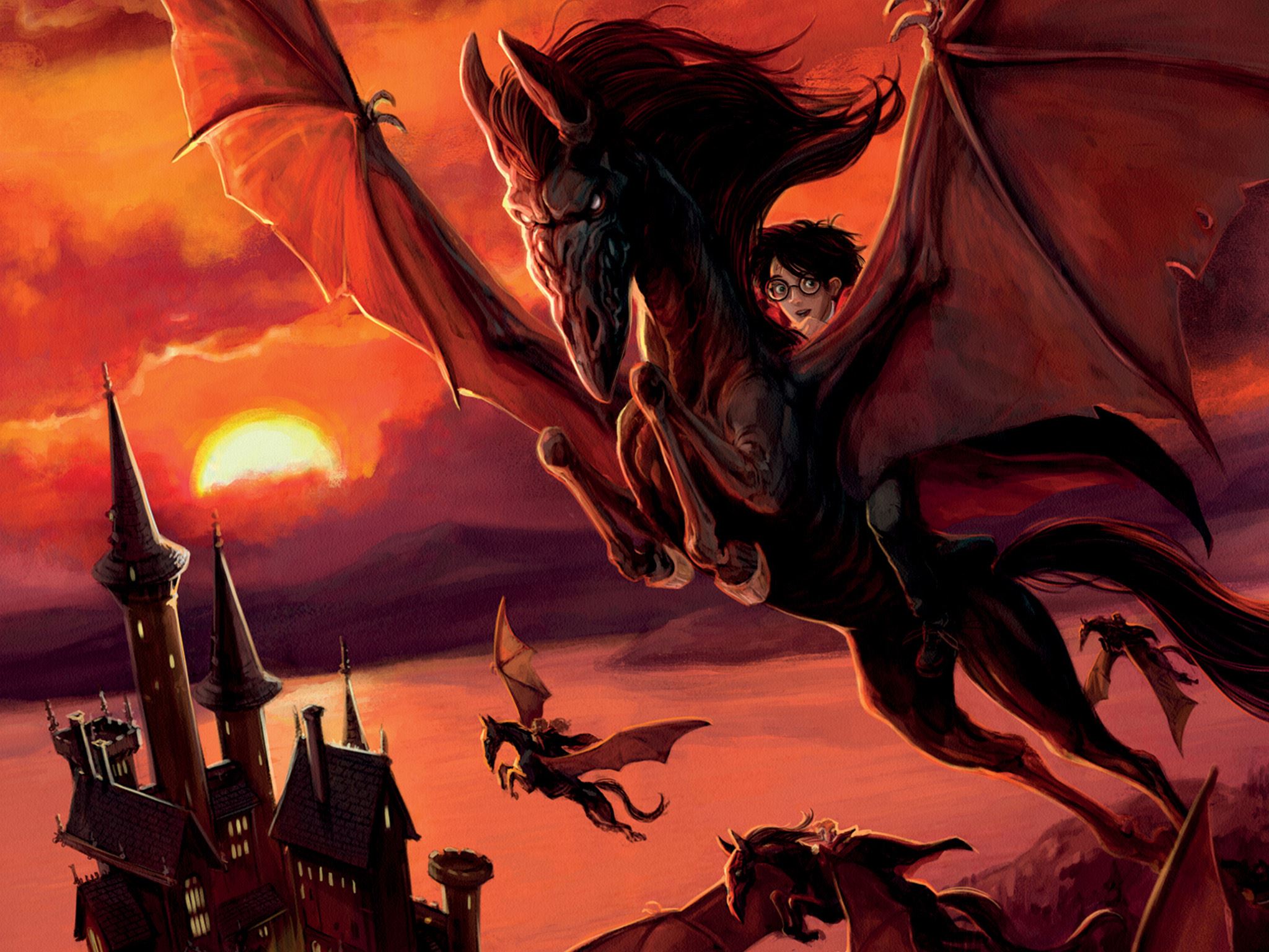 harry potter wallpaper herunterladen,cg kunstwerk,erfundener charakter,dämon,drachen,illustration