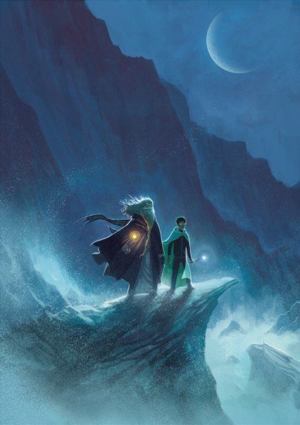 harry potter fan art wallpaper,cg artwork,illustration,ice cave,coastal and oceanic landforms,fictional character