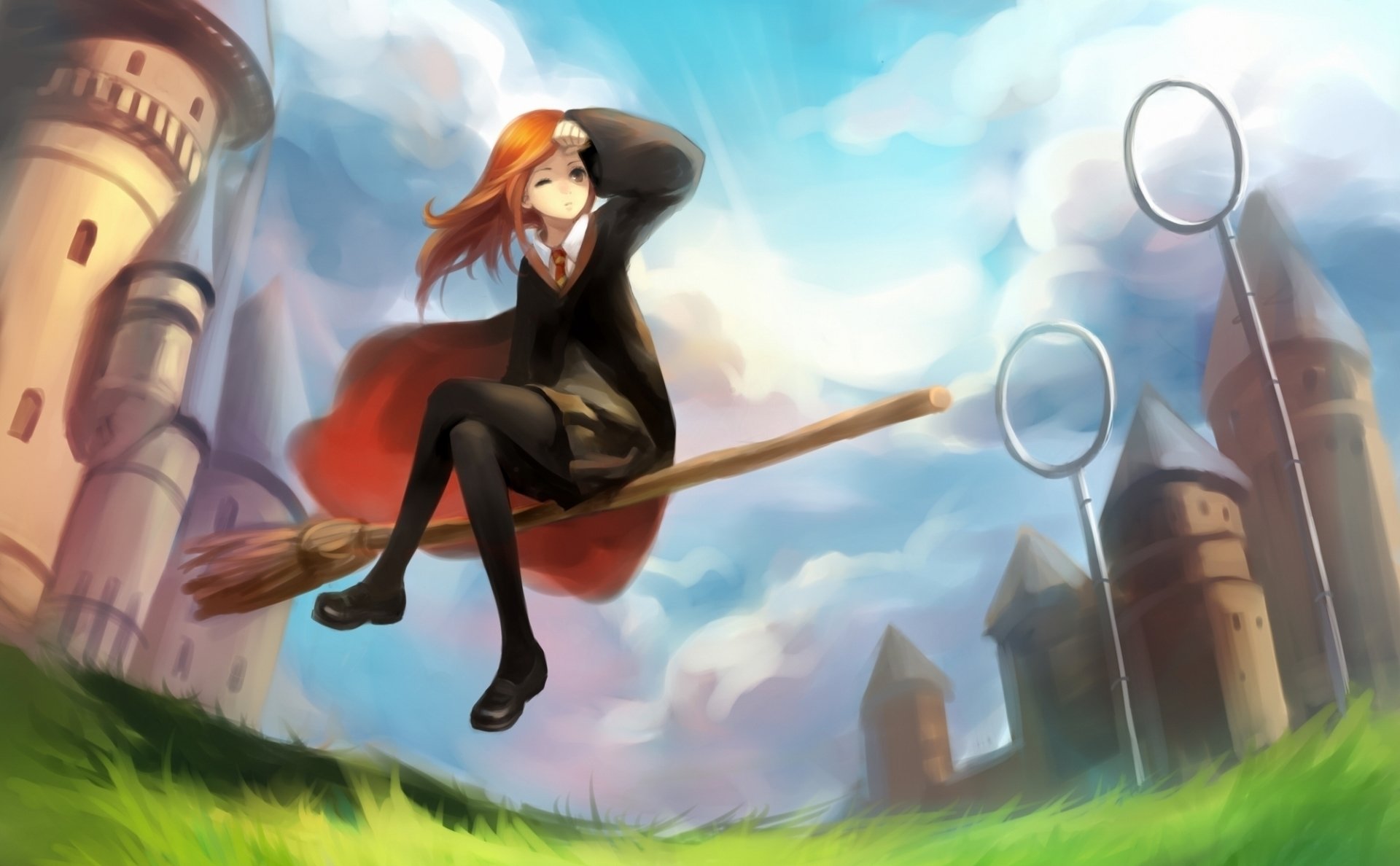 harry potter fan art wallpaper,animated cartoon,cartoon,cg artwork,adventure game,illustration