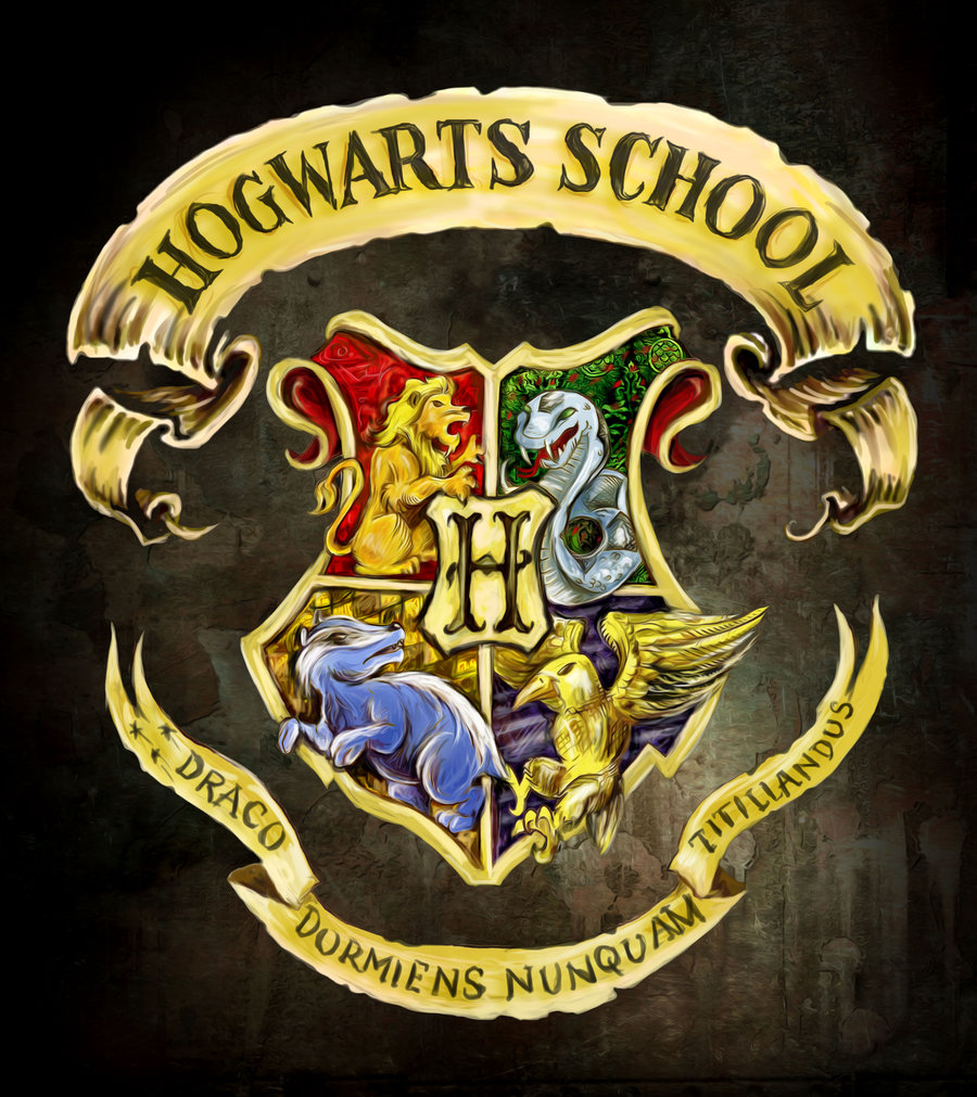 carta da parati logo hogwarts,emblema,cresta,distintivo,simbolo,font